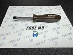 Snap-on Tools Usa New Brown Hard Grip 7/16 Sae 6PT Manual Nut Driver NDD114B. Fixed Price $54.95.