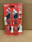 Milwaukee Fastback 6-IN-1 Folding Utility Knives With Blade (2-PACK) New. Fixed Price $27.95.