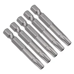 Uxcell 5 Pcs T30 Magnetic Torx Screwdriver Bits 1/4 Hex Shank 2-INCH Len.... Fixed Price $11.85.
