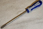 Blue-point By Snap-on Soft Grip 5/16" Flat Head Slotted Screwdriver BSGD6 Spain. Fixed Price $29.99.