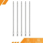 5PACK T25 Security Torx Bit 1/4" Hex Shank 8" Long Tamper Resistant Star. Fixed Price $19.48.