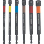 Klein Tools 32930 Magnetic Color-coded Power Nut Setters Set, 6 Pc.. Fixed Price $40.59.