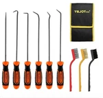 Ysjoytool 9-PC Precision Pick Hook, With Three Wire Brushes,and Case.. Fixed Price $14.99.