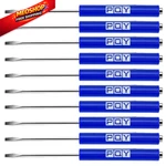 Pqy Mini Pocket Screwdriver With Clip Magnetic Slotted 10PCS, Blue. Fixed Price $19.92.