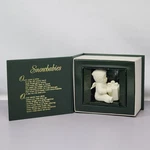 Snowbabies Porcelain Figurine With Box By Department 56 Holiday Christmas. Fixed Price $5.23.