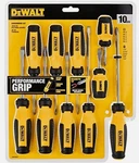 Dewalt Screwdriver Set With Magnetic Tip & Performance Grip - 10 Piece. Fixed Price $36.96.