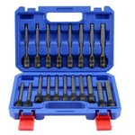 Workpro 19PCS 3/8" Drive Extra Long Torx Hex Socket Set Allen Star. Fixed Price $39.99.