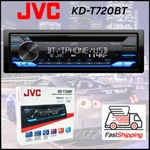 Jvc KD-T720BT Single Din Car Radio Cd Receiver W/ Bluetooth & Usb/aux **new*. Fixed Price $124.95.
