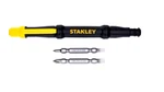 Stanley 4-WAY Pen Screw Driver Includes Two Double-ended Bits 5/32 In. 1/8. Fixed Price $6.97.