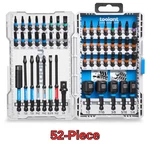 Toolant 52-PC Impact Bit Set, Hex, Torx, Phillips, Nut Drivers. Fixed Price $36.80.