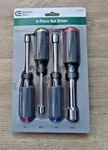 Commercial Electric 4-PC. Sae Nut Driver Set, New. Fixed Price $19.99.