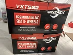 New Set Of Rollerex Premium Inline Skate Wheels VXT500 72MM - Purple 85A. Fixed Price $14.75.