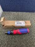 Workpro W021483AE 12-IN-1 Ratcheting Multi-bit Screwdriver W/ Quickload Function. Fixed Price $21.99.