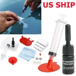 Windscreen Windshield Repair Tool Set Diy Car Kit Glass For Chip Crack Fix. Fixed Price $6.63.
