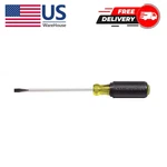 1/4 Cabinet-tip Flat Head Screwdriver, Klein Tools 605-6, Heavy-duty 6" Shank. Fixed Price $12.79.