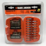 Black & Decker Screwdriving Set 30 Piece Drill Bits Screwdriver. Fixed Price $19.99.