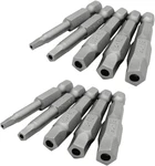 10 Pieces Magnetic Pentagon Head Screwdriver Bits Set 1/4 Inch Hex Shank Securit. Fixed Price $20.39.