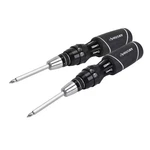 Ratcheting Screwdriver Set 12 Quick Load Handle Storage Multi Bit Tool Kit. Fixed Price $19.98.