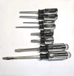Craftsman Usa Nascar Checkered Flag Racing Screwdrivers Flat Phillips Torx Rare. Fixed Price $69.95.