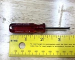 New Old Stock Forge 5002P Pocket Screwdriver Phillips P0 Head Vintage Usa. Fixed Price $11.99.