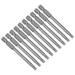 Uxcell 10 Pcs 4MM Slotted Tip Magnetic Flat Head Screwdriver Bits 1/4 Inch He.... Fixed Price $22.73.