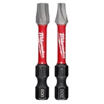 Milwaukee 48-32-4443 Shockwave 2" Power Bit Ecx 2-PIECE Combo (#1, #2). Fixed Price $12.99.