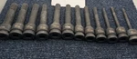 (12 Pieces) Grey Pneumatic 1/2" 4" Length Metric Hex Driver Sockets 6-19MM. Fixed Price $166.93.