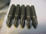 5X Zephyr Acr Phillips Insert Bit 1/2" 1/4" Hex Shank D1222XX15RI Usa. Fixed Price $9.99.
