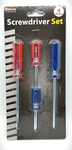 Screwdriver Set Of Four 4, Long, Short, Flathead, And Phillips. Fixed Price $10.75.