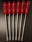 6 Xcelite Weller LM-8 Magnetic 1/4" Nut Driver Sheet Metal Chassis Screw Starter. Fixed Price $27.99.