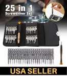 Pro Super 25 In 1 Screw Driver Laptops Manual Tool Set Kit For Iphone Computer. Fixed Price $14.99.