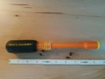 Ideal 35-9295 Nut DRIVER,7/16 IN.,SOLID,INS,5. Fixed Price $7.00.