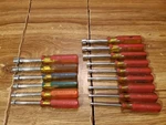 Mac Tools Nutdriver Set 15PC. Sae/metric Made In Usa. Fixed Price $75.00.