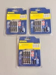 Lot Of Irwin Impact Double Ended Power Bits #1,#2,#3 2-3/8" 60.3MM 1903520 New. Fixed Price $20.00.