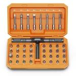 Bomivoi 42 In Magnetic Ratchet Screwdriver Set 1/4" Bit Torx Hex Repair Kit. Fixed Price $61.99.