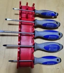 Witte Premium 5 Piece Maxxpro Flat & Phillips Screwdriver Set + Bonus Rack. Fixed Price $14.58.