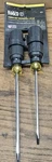 Klein Tools 85742 Screwdriver Set, 3/16 Cabinet And #2 Phillips. Fixed Price $19.99.