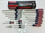 Nos Sears Craftsman Usa 24PC Screwdriver Set 41819 Pratt Read (pr) Complete, New. Fixed Price $199.99.