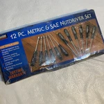 Alltrade Professional 529-W-12 Piece Metric & Sae Nutdriver Set Nos Read. Fixed Price $38.76.