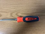 Snap - GSHD4 1/4 Flat Blade Screwdriver Red/gray Handle 9" Long LOC#7. Fixed Price $27.99.