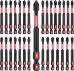 Impact Tough #2 Phillips In. Insert Driver BITS,30PACK Bulk 3"-PH2-30PCS. Fixed Price $24.44.