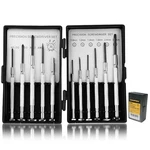 Precision Screwdriver Set, 11 Pieces, Mini Flathead And Phillips, For Glasses.... Fixed Price $12.84.