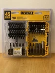 Dewalt DWA45SET Tough Grip Steel Hex Shank Screwdriver Bit 45-PIECE W/case. Fixed Price $21.99.