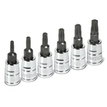 Powerbuilt Piece 1/4 Inch Drive Torx Bit Socket Set - 640049. Fixed Price $19.95.