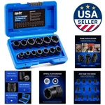 Chromoly Steel Nut And Bolt Remover Set With 6-POINT Grip 13 Pieces. Fixed Price $54.59.