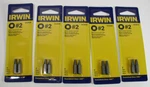 5X Irwin 3512052C #2 Insert Square Bit 2PK. Fixed Price $15.37.