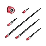 5-PIECE 4", 6", 12", 17" Extra Long Magnetic Screwdriver Bit Holders, 1/4.... Fixed Price $30.22.
