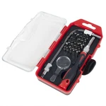 32PC Heavy Duty Precision Screwdriver Set Flex Shaft, Magnifying Glass, 30 Bits. Fixed Price $11.99.