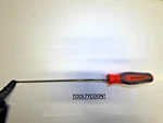 Snap-on Tools New Orange Flat Head Hard Grip Screwdriver SHD4120BO. Fixed Price $69.95.
