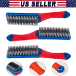 Heavy Duty Stainless Steel Wire Brush With Plastic Handle For Removing Rust Dirt. Fixed Price $6.08.